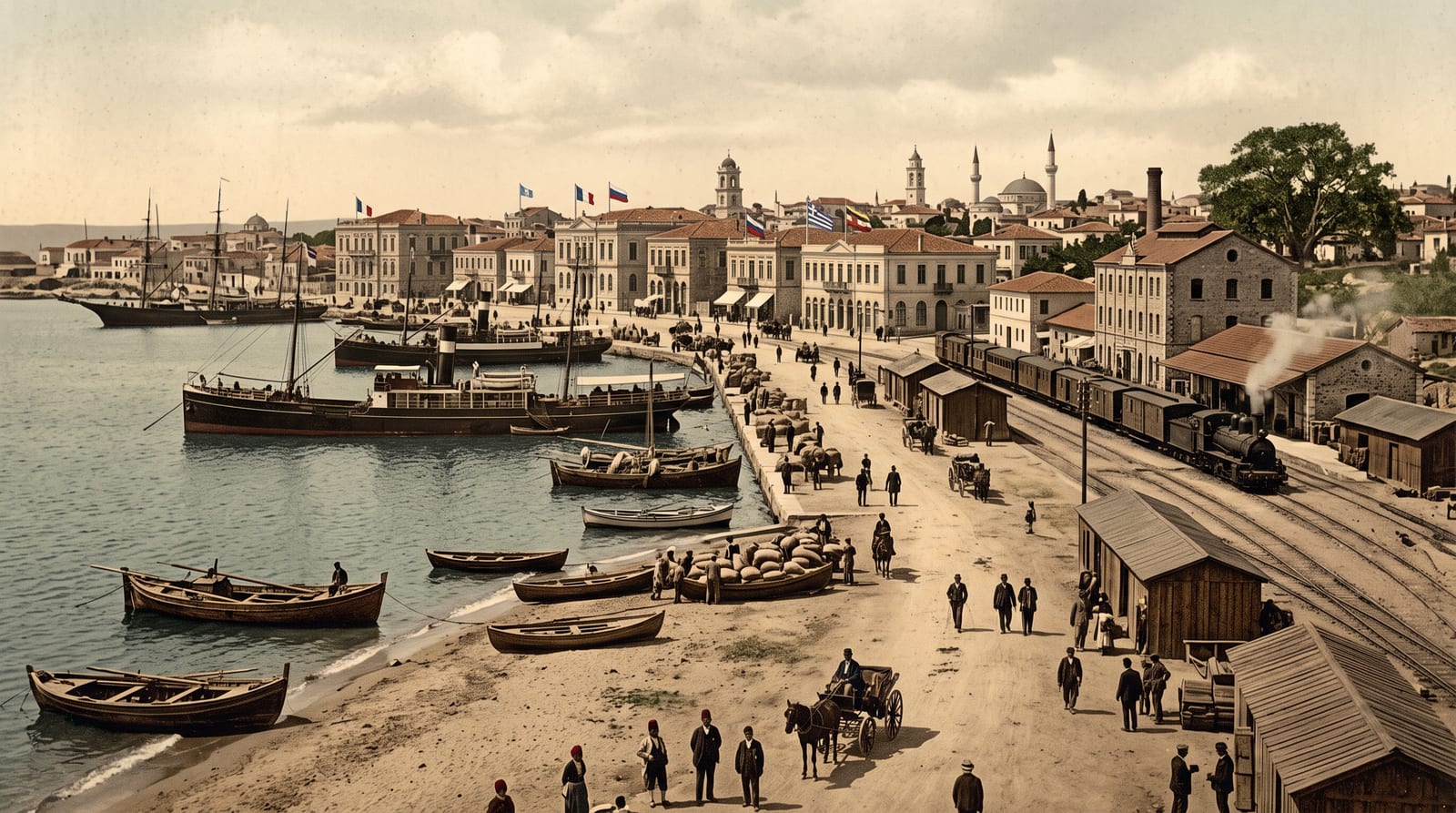 Dedeagaci 1870-1920: de la sat de pescari la oraș cu 8 consulate